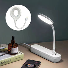 Load image into Gallery viewer, LED Smart Voice Control Night Light USB 5V Portable Table Reading Lamp Sound Sensor Beside Lighting Dimmable 3 Color Change