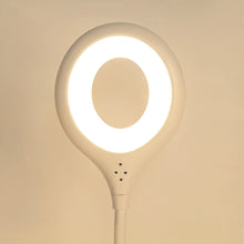 Load image into Gallery viewer, LED Smart Voice Control Night Light USB 5V Portable Table Reading Lamp Sound Sensor Beside Lighting Dimmable 3 Color Change