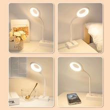 Load image into Gallery viewer, LED Smart Voice Control Night Light USB 5V Portable Table Reading Lamp Sound Sensor Beside Lighting Dimmable 3 Color Change