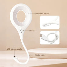 Load image into Gallery viewer, LED Smart Voice Control Night Light USB 5V Portable Table Reading Lamp Sound Sensor Beside Lighting Dimmable 3 Color Change