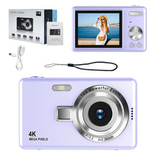 Load image into Gallery viewer, 4K HD 1080P Digital Camera Anti-Shake Autofocus Vlogging Camera 96MP Portable Vlogging Camera 16X Zoom for Kids Adults Beginners