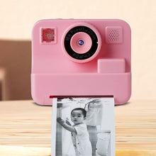 Load image into Gallery viewer, Instant Print Portable Camera with Large Screen 40MP Clarity Compact Portable Multifunctional Kids Camera with Color Pens Set