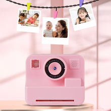 Load image into Gallery viewer, Instant Print Portable Camera with Large Screen 40MP Clarity Compact Portable Multifunctional Kids Camera with Color Pens Set