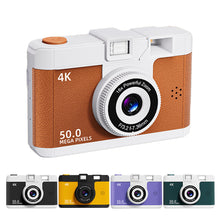 Load image into Gallery viewer, HD Retro Digital Camera 16x Digital Zoom Video WIFI Wireless Transmission Mini Photography Camera for Travel Students Compact
