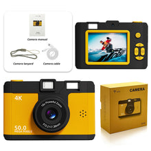 Load image into Gallery viewer, HD Retro Digital Camera 16x Digital Zoom Video WIFI Wireless Transmission Mini Photography Camera for Travel Students Compact