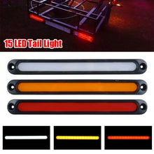 Load image into Gallery viewer, Car Truck 15 LED Third Brake Stop Rear Tail Light Driving Warning Lamp SUV Trailer Truck High Position Mount