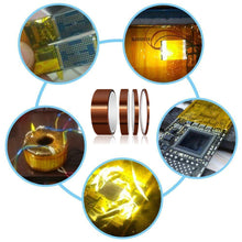 Load image into Gallery viewer, 10ft 5-40mm Professional Heat Resistant High Temperature Insulation Electronics Industry Welding Polyimide Tape Wear-resistant