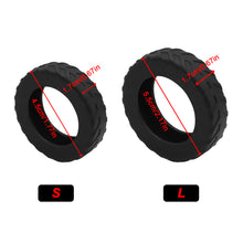 Load image into Gallery viewer, Thicken Texture Silicone Wheels Protector For Luggage Reduce Noise Travel Luggage Wheels Cover Luggage Accessories