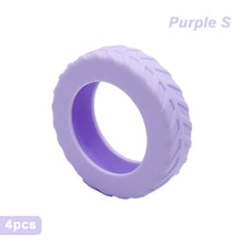 Load image into Gallery viewer, Thicken Texture Silicone Wheels Protector For Luggage Reduce Noise Travel Luggage Wheels Cover Luggage Accessories