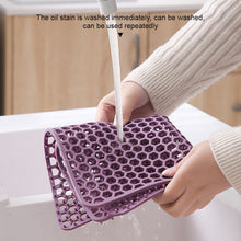 Load image into Gallery viewer, Silicone Dining Table Mat Thickened Bowl Plate Pot Mat Heat-resistant Easy To Clean Insulated Sink Bottom Protection Drain Mat