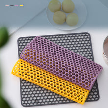 Load image into Gallery viewer, Silicone Dining Table Mat Thickened Bowl Plate Pot Mat Heat-resistant Easy To Clean Insulated Sink Bottom Protection Drain Mat