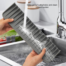 Load image into Gallery viewer, Silicone Flow Guide Drain Pad Slope Drain Pad Simple Bowl and Dish Drying Filter Pad Thermal Insulation Pad