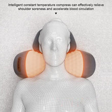 Load image into Gallery viewer, Electric Massager Cervical Pillow Hot Compress Vibration Massage Neck Traction Relax Sleeping Pillow Spine Support Normal