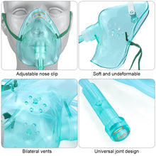 Load image into Gallery viewer, Oxygen Mask Oxygen Concentrator Full Face Mask for Adults Children Oxygen Concentrator Accessories Oxygen Concentrator Mask