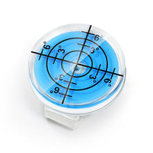 Load image into Gallery viewer, 1PC Portable Plastic Golf Mark High Precision Bubble Level Cap Clamp Magnet Adsorbing Golf Supplies