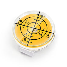 Load image into Gallery viewer, 1PC Portable Plastic Golf Mark High Precision Bubble Level Cap Clamp Magnet Adsorbing Golf Supplies