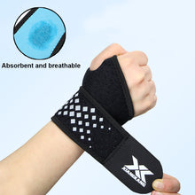 Load image into Gallery viewer, 1PC Winding Pressure Wrist Strap With Finger Cot Sweat-Absorbent Breathable Anti-Sprain Relief Strain Strap Sports Protective Gear
