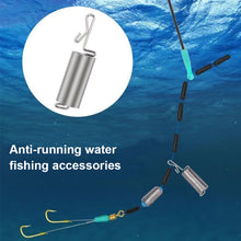 Load image into Gallery viewer, 100PCS Anti-Flowing Water Running Lead Buckle No-Adjustment Float Seat Fast Put On The Lead Buckle Fishing Accessories