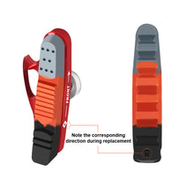 Load image into Gallery viewer, 1Pair Mountain Bike Brake Block Lightweight Noise Reduction Blow-Down Brake C Clip Bicycle Accessories