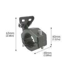 Load image into Gallery viewer, Aluminum Alloy Motorcycle Brackets Bumper Spotlight Auxiliary Lamp Bracket LED Head Light Mount Tube Modified Clamp Mount Kit