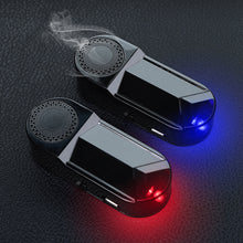 Load image into Gallery viewer, Car LED Solar Powered Wireless Anti-Theft Caution Lamp with Aromatherapy Flashing Light LED Alarm Fake Anti-theft Decorative Light