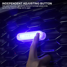 Load image into Gallery viewer, Solar Power Car Warning Light LED Flashlight Car Motorcycles Alarm Lamp In-Night Caution Strobe Warning Light Running Lamp