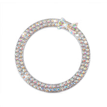 Load image into Gallery viewer, Car Start Ignition Engine Button Ring Bowknot Ignition Ring Rhinestone Design Car Ignition Button Decoration Ring