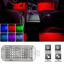 Load image into Gallery viewer, 1Pc Car Interior Footwell Light LED RGB Atmosphere Lamp Decorative For VW Golf 2012-2020 Magotan B8L 2017-2025 Sagitar