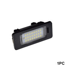 Load image into Gallery viewer, 1/2PCS 6000k Car License plate Light White No Error Led Number License Plate Light For BMW E39 E60 E90 E91 E92 E61 E60 E70 E71