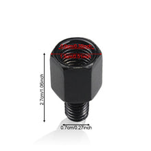 Load image into Gallery viewer, Motorcycle Mirror Adapter M10 M8 10MM 8MM Rearview Mirrors Adapters Conversion Bolt Screws Clockwise Anti-clock Right Left Thread