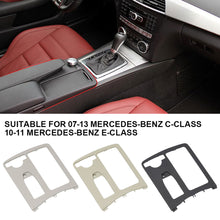 Load image into Gallery viewer, Car Central Console Drink Cup Holder Cover Shutter Outer Frame Cover Left Hand For Mercedes Benz W204 C C180 C200 C220