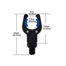 Load image into Gallery viewer, 1PC Fishing Rod Rest Head Butt Rod Holder Carp Gripper for Fishing Alarm and Buzz Bar