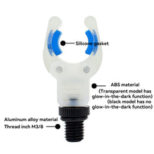 Load image into Gallery viewer, 1PC Fishing Rod Rest Head Butt Rod Holder Carp Gripper for Fishing Alarm and Buzz Bar
