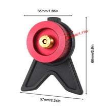 Load image into Gallery viewer, 1PC Multi-Functional Outdoor Gas Tank Support Adapter With Anti-Leakage Self-Locking Device Camping Accessories