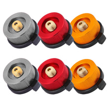 Load image into Gallery viewer, 1PC Multi-Functional Outdoor Gas Tank Support Adapter With Anti-Leakage Self-Locking Device Camping Accessories