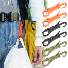 Load image into Gallery viewer, 1PC Portable Lure Carry-On Clamp Fish Mouth Clip Large Opening Design Outdoor Multi-Functional Keychain Glove Clip