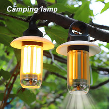 Load image into Gallery viewer, Outdoor Dual Light Flashlight Multi-Functional Camping Atmosphere Light With Hook Type-C Charging