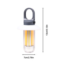 Load image into Gallery viewer, Outdoor Dual Light Flashlight Multi-Functional Camping Atmosphere Light With Hook Type-C Charging