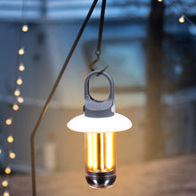 Load image into Gallery viewer, Outdoor Dual Light Flashlight Multi-Functional Camping Atmosphere Light With Hook Type-C Charging