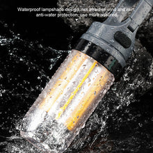 Load image into Gallery viewer, Outdoor Dual Light Flashlight Multi-Functional Camping Atmosphere Light With Hook Type-C Charging