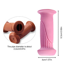 Load image into Gallery viewer, 1 Pair Children's Bicycle Rubber Handle Cover Balance Scooter Anti-Slip Wear-Resistant Handle Accessories For 22MM Handlebar Diameter