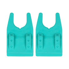 Load image into Gallery viewer, 1 Pair Portable Raft Fishing Bracket Clamp Silicone Bucket Fishing Rod Holder Undamaged Line Fishing Accessories