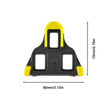 Load image into Gallery viewer, 1 Pair Road Bicycle Pedal Plate Splint Set Riding Shoes Special Lock Piece 6° Floating Riding Equipment