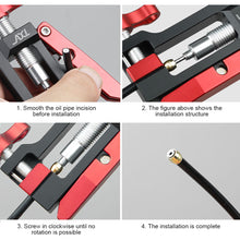 Load image into Gallery viewer, Bicycle Push-In Oil Needle Installation Tool Integrated Tubing Cutting Tool Five-Wire Body Installation Bicycle Repair Tool