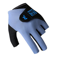 Load image into Gallery viewer, 1PC Professional Half Finger Billiard Gloves For Left Hand Breathable Wear Resistant Ice Silk Gloves With Non-Slip Gasket Self-Adhesive Cloth Fixed