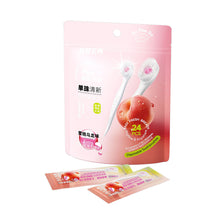 Load image into Gallery viewer, Mini Disposable Bursting Bead Toothbrush Portable Mouth Cleaning Breath Refreshing Toothbrush No Mouthwash Long-lasting Fragrance