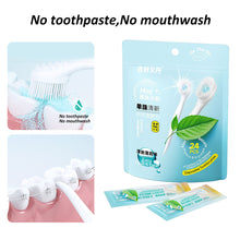 Load image into Gallery viewer, Mini Disposable Bursting Bead Toothbrush Portable Mouth Cleaning Breath Refreshing Toothbrush No Mouthwash Long-lasting Fragrance