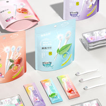 Load image into Gallery viewer, Mini Disposable Bursting Bead Toothbrush Portable Mouth Cleaning Breath Refreshing Toothbrush No Mouthwash Long-lasting Fragrance