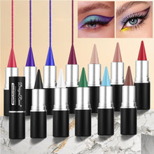 Load image into Gallery viewer, Multicolor Smooth Matte Eyeliner Waterproof Sweatproof Long-lasting Multifunctional Eyeliner Eyeshadow Eye Makeup Cosmetics