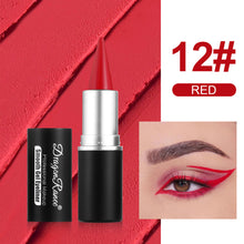 Load image into Gallery viewer, Multicolor Smooth Matte Eyeliner Waterproof Sweatproof Long-lasting Multifunctional Eyeliner Eyeshadow Eye Makeup Cosmetics